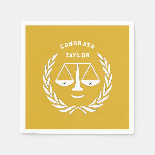 Jurastudium Serviette (Vorderseite)