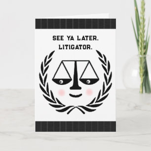 Jurist Abschluss Karte