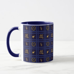 Jurist Happy Holidays - Weihnachtsfeiertage Tasse