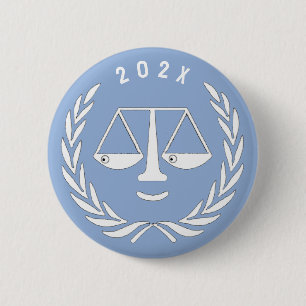 Jurist Law School Abschluss Button