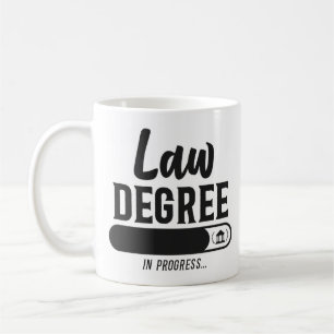 Jurist Student Juristenrecht in der Zukunft Kaffeetasse
