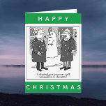 Juristen und Snowman-Cartoon Weihnachten Karte<br><div class="desc">Frohe Weihnachten für einen Anwalt. Legale Weihnachtskarte. Weihnachtskarte mit lustigem Cartoon mit Anwälten und einem Schneemann. Kartendesign für Anwälte,  Anwälte,  Rechtsanwälte,  Rechtsanwälte,  Rechtsanwälte und Rechtsanwälte. Die Weihnachtskarte,  die Sie mit Ihren eigenen Daten personalisieren und an Weihnachten ausschicken können.</div>
