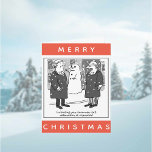 Juristen und Snowman-Cartoon Weihnachten Karte<br><div class="desc">Legale Weihnachtskarte. Weihnachtskarte mit lustigem Cartoon mit Anwälten und einem Schneemann. Kartendesign für Anwälte,  Anwälte,  Rechtsanwälte,  Rechtsanwälte,  Rechtsanwälte und Rechtsanwälte. Die Weihnachtskarte,  die Sie mit Ihren eigenen Daten personalisieren und an Weihnachten ausschicken können.</div>