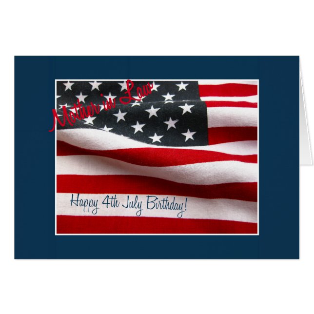 Juristenmutter glücklicher 4. Juli Geburtstag (Vorderseite (Horizontal))