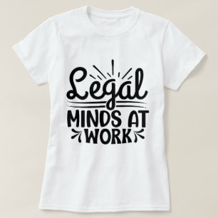 Juristische Denkweisen bei der Arbeit Rechtsanwalt T-Shirt