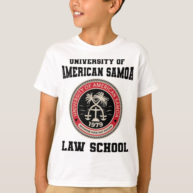 Juristische Fakultät der Universität von Samoa T-Shirt (Vorderseite)