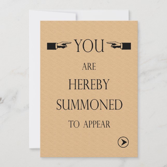 Juristische Fakultäts-Abschluss-Party Einladung (Vorderseite)