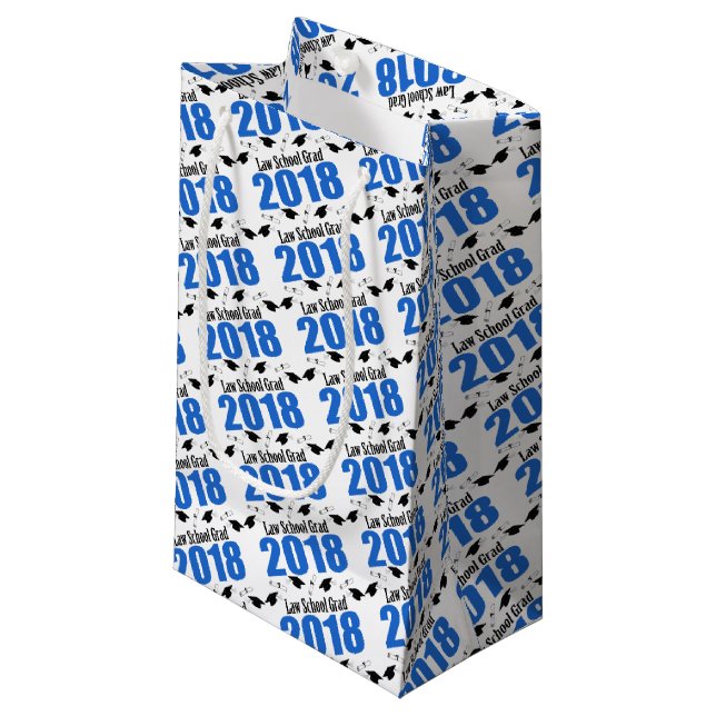 Juristische Kleine Geschenktüte (Vorderseite Schrägansicht)