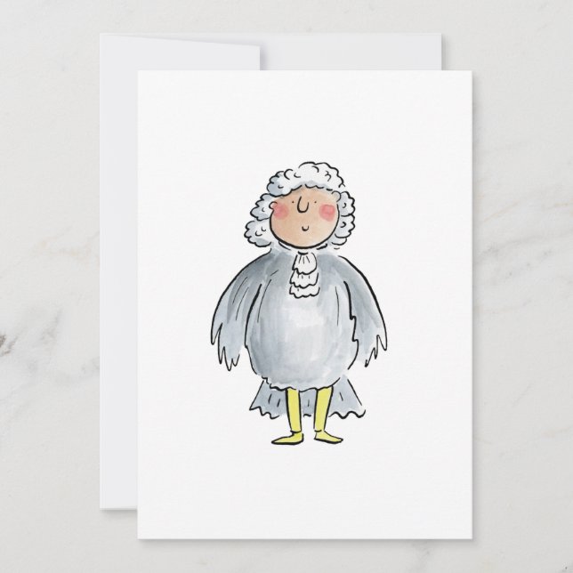 Juristischer Adler Einladung (Vorderseite)