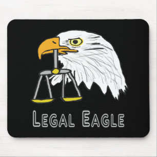 Juristischer Adler Mousepad