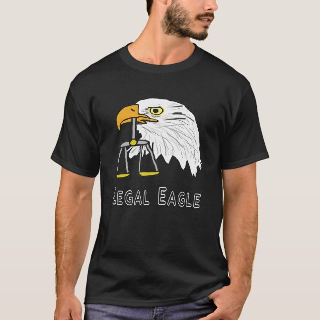 Juristischer Adler T-Shirt (Vorderseite)