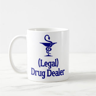 Juristischer Arzneimittelhändler - Funny Pharmacis Kaffeetasse