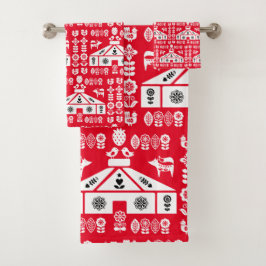 Jurt lebt in der Natur Badhandtuch Set