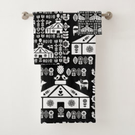 Jurt lebt in der Natur Badhandtuch Set