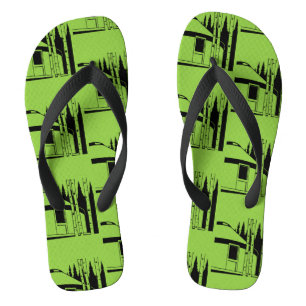 Jurt lebt in der Natur Flip Flops