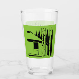 Jurt lebt in der Natur Glas