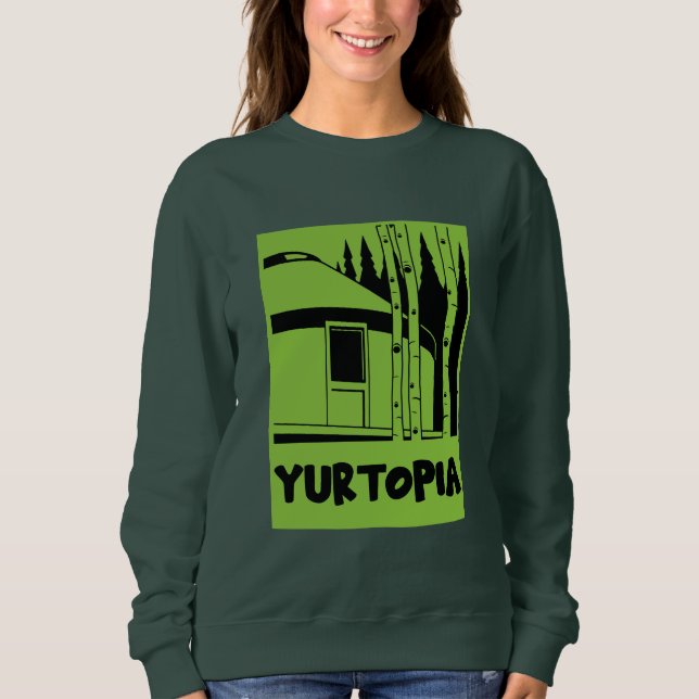 Jurt lebt in der Natur Sweatshirt (Vorderseite)
