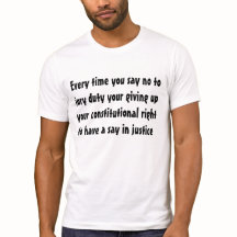 Jury-Pflicht ist Ihr Verfassungsrecht…