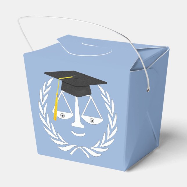 Juryschule Abschluss Anwaltskanzlei Gastgeschenk B Geschenkschachtel (Rückseite)