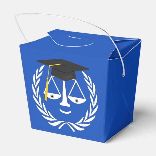 Juryschule Abschluss Anwaltskanzlei Gastgeschenk B Geschenkschachtel (Rückseite)