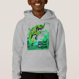 Jus a Boy, der Chamäleys Lieben Hoodie