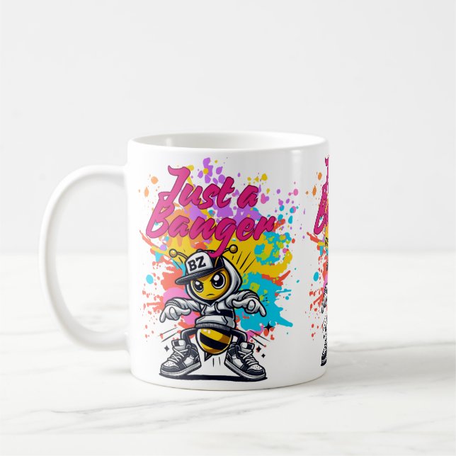 Just a Banger – Stylish Streetwear Design Kaffeetasse (Links)
