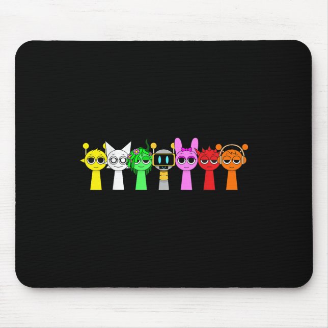 Just A Boy Who Loves Sprunky Funny Sprunky Game  Mousepad (Vorne)