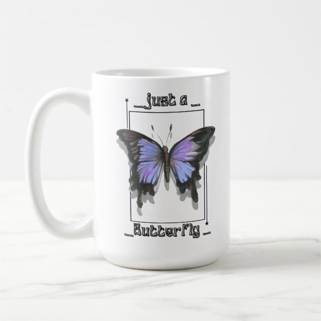  just a Butterfly  Kaffeetasse (Links)