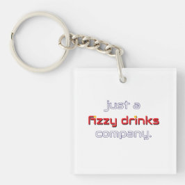 Just a Fizzy Drinks Company Keychain Schlüsselanhänger