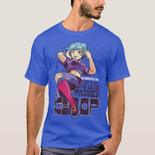 Just A Girl Who Lieben Anime und KPop Japan Manga  T-Shirt