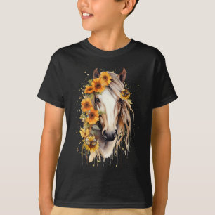 Just a Girl Who Lieben Horses Co. T-Shirt