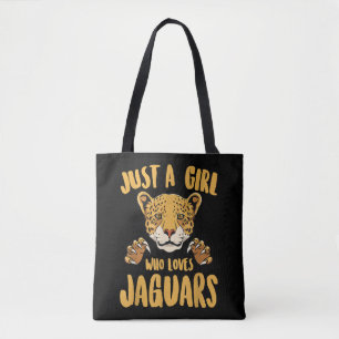 Just a Girl Who Lieben Jaguars Funny Jaguar Women