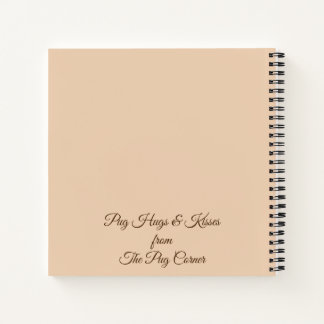 Just a Girl Who Lieben Möpsen Notebook Notizbuch