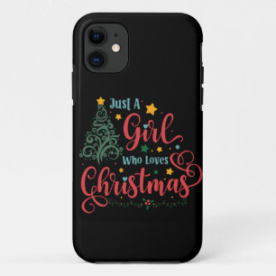 Just A Girl Who Lieben Weihnachts Case Mate iPhone