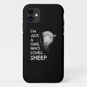 Just A Girl Who Love Sheep   Sheep Fans gift Case-Mate iPhone Hülle