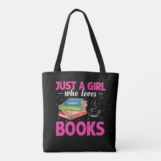 Just A Girl Who Loves Books (Rückseite)