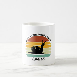 Just a girl who loves snails kaffeetasse