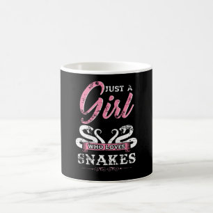 Just A Girl Who Loves Snakes Gift Kaffeetasse