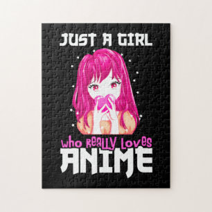 Just A Girl Who Really Loves Anime Puzzle