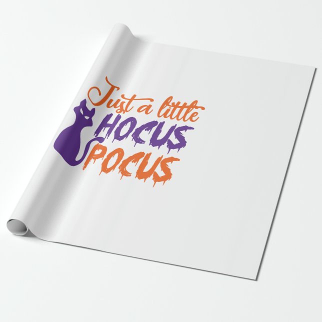 just a little hocus pocus geschenkpapier (Ungerollt)