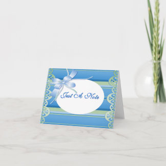 Just a note Notecard Karte