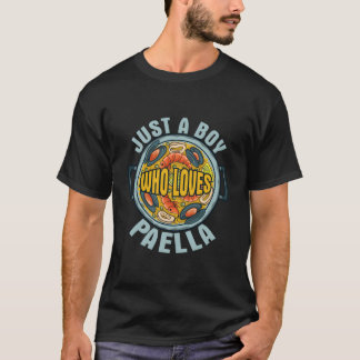 Just A Who Liebe Paella Food Wrap Feinschmecker Ta T-Shirt