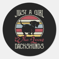 Just A Who Lieben Dackeln Dackel Teckel