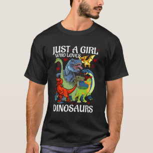 Just A Who Lieben Dinosaurier T-Shirt