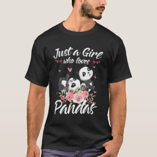 Just A Who Lieben Panda Panda T-Shirt