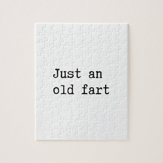 Just An Old Fart Puzzle (Vertikal)