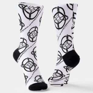 Just Another Hypercubed Day 4-D Polytope Socken