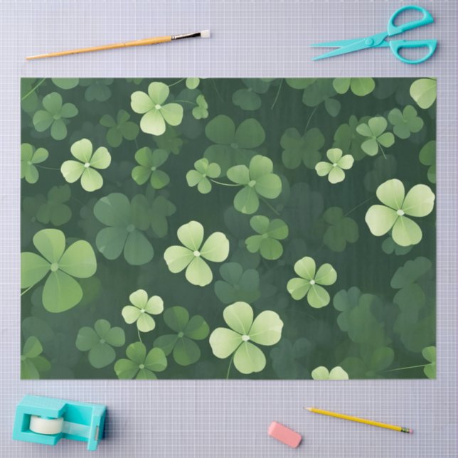 Just Another St Patrick's Series Design #1 Seidenpapier (Basteln)