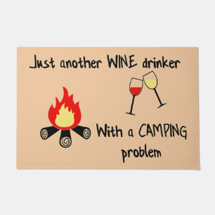 Just Another Wine Mat - Camping Doormat Fußmatte