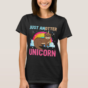 Just Anotter Unicorn Otter und Unicorn T-Shirt